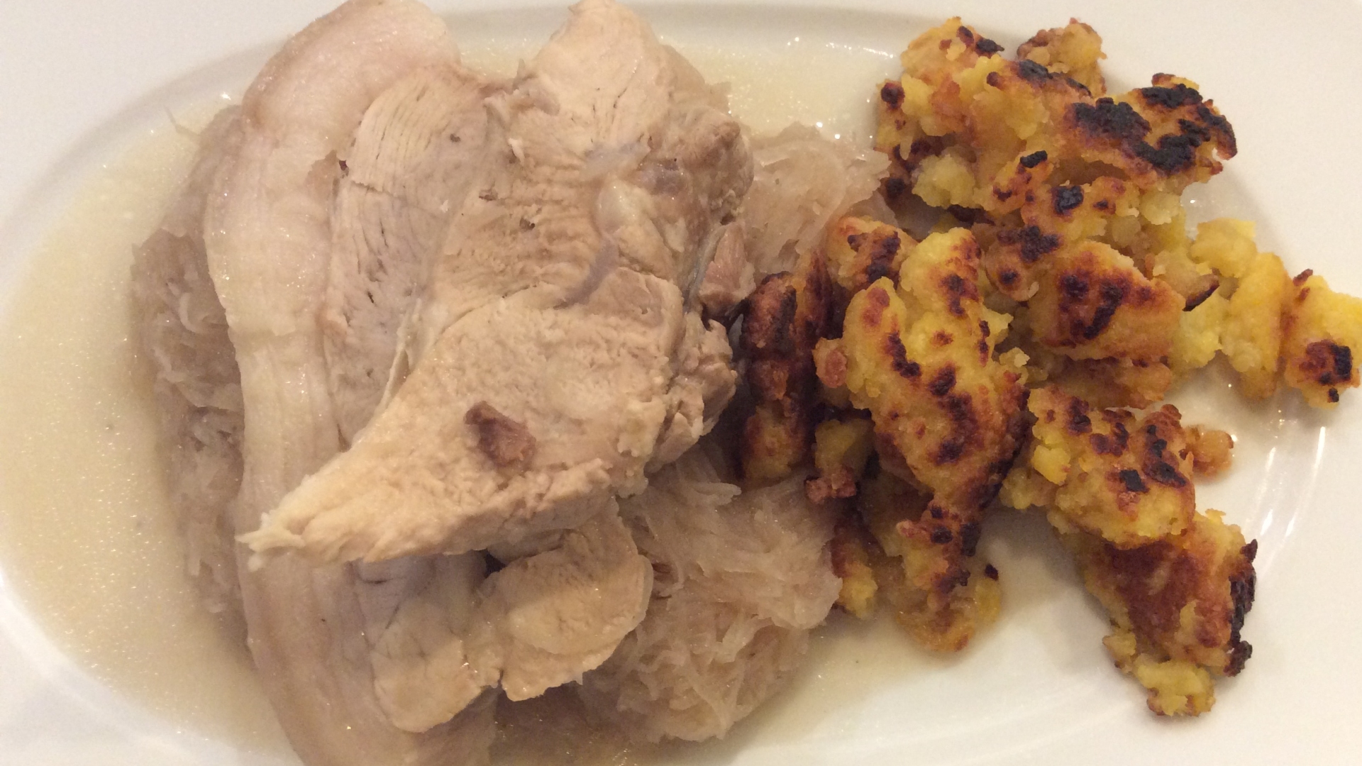 Mehr über den Artikel erfahren Rübenkraut mit Schweinebrüstel